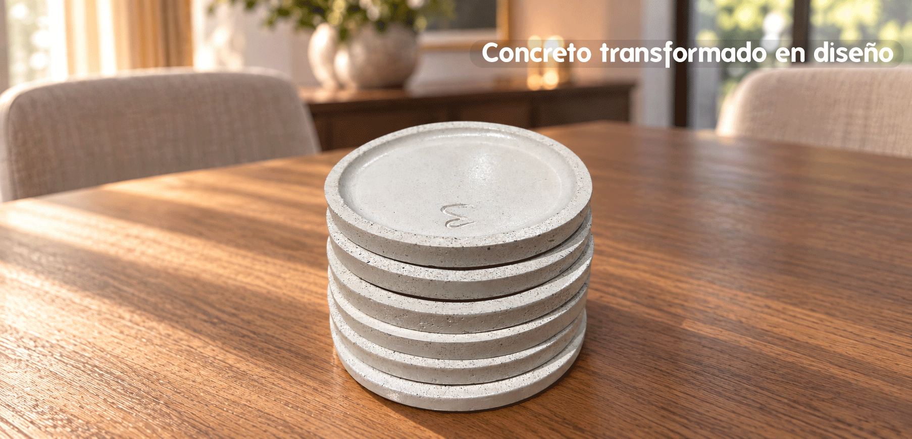 posavasos concreto